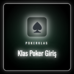 Klas Poker giriş sayfası ve poker oyun masası arayüzü
