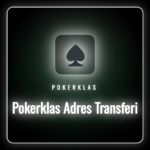 Pokerklas adres transferi sürecini gösteren bir dizüstü bilgisayar