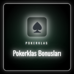 Pokerklas Bonusları ve promosyon kodlarını gösteren bir görsel