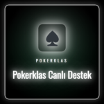Pokerklas Canlı Destek ekibiyle iletişim kuran bir kullanıcı.