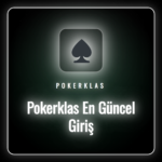 Pokerklas en güncel giriş adresine erişim için kullanılan logo ve arayüz.