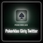 Pokerklas Giriş Twitter hesabının güncel adresini gösteren bir mobil cihaz