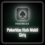 Akıllı telefondan Pokerklas hızlı mobil giriş yapma ekranı.
