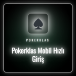 Bir akıllı telefonda Pokerklas mobil hızlı giriş arayüzü.