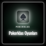 Pokerklas oyunları seçeneklerini gösteren renkli ve çeşitli bir kolaj